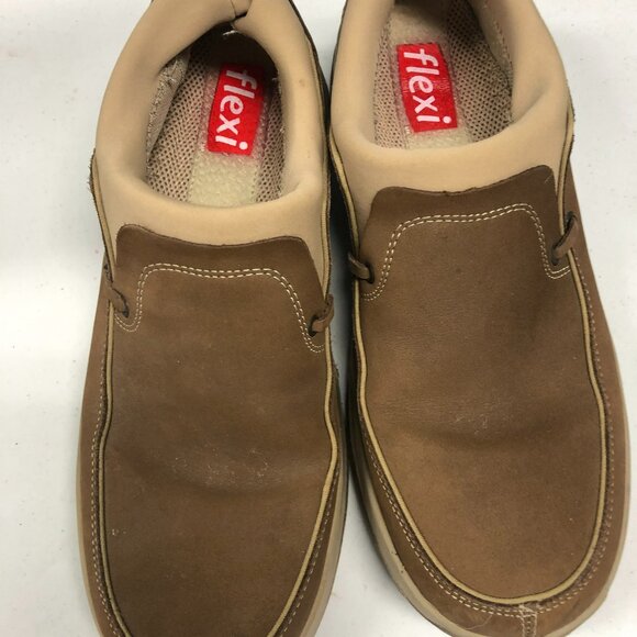 Flexi Corte Vacuno Suede Loafers - Picture 1 of 2